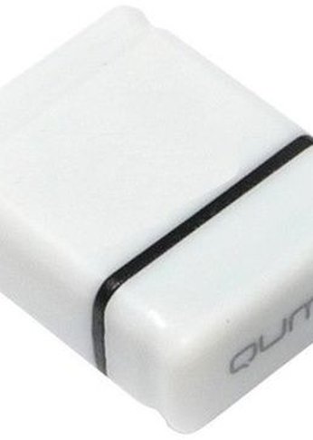 Флеш диск 32Gb Qumo NANO USB2.0 белый (QM32GUD-NANO-W)