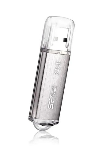 Флеш диск 32Gb Silicon Power Ultima II SP032GbUF2M01V1S USB2.0, Silver