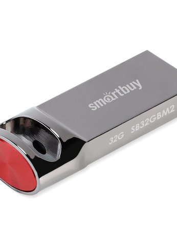 Флеш диск 32GB Smartbuy (SB32GBM2) UFD 3.0/3.1 032GB M2 Metal 100MB/s стальной