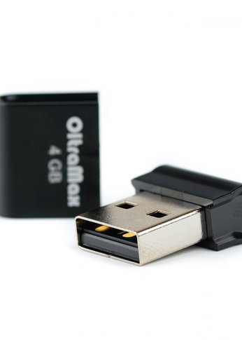 Флеш диск 4Gb OltraMax OM-4GB-70-черный