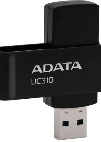 Флеш диск 64Gb Adata USB3 UC310-64G-RBK