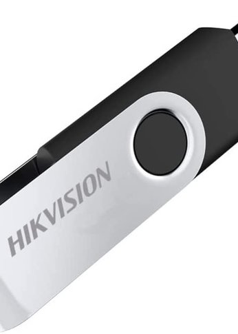 Флеш диск 64Gb Hikvision M200S HS-USB-M200S/64G/U3 USB3.0 серебристый/черный