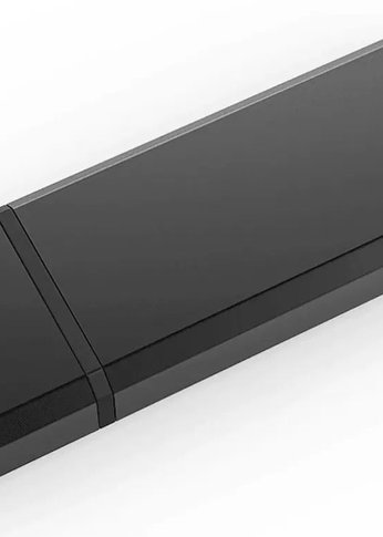 Флеш диск 64Gb Netac U351 (NT03U351N-064G-20BK) USB2.0 черный
