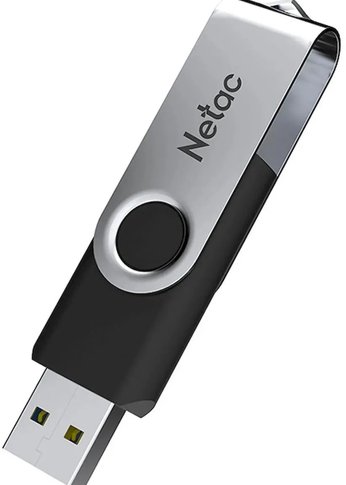 Флеш диск 64Gb Netac U505 USB3.0, ABS+Metal housing [NT03U505N-064G-30BK]