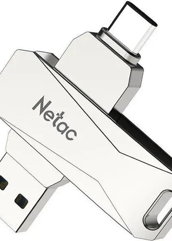 Флеш диск 64GB Netac USB Drive U782C USB3.0+TypeC Dual (NT03U782C-064G-30PN)