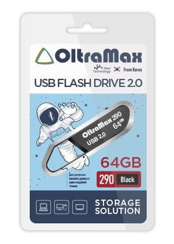 Флеш диск 64GB Oltramax OM-64GB-290-Black