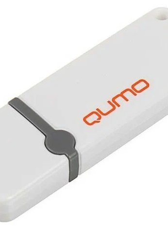 Флеш диск 64GB Qumo Optiva 02 White (QM64GUD-OP2-white)