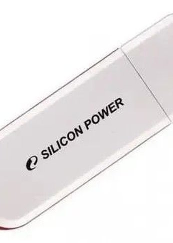 Флеш диск 64Gb Silicon Power 64Gb LuxMini 320 SP064GBUF2320V1W USB2.0 белый