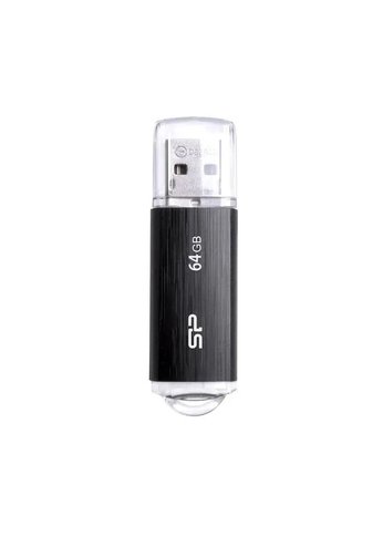 Флеш диск 64Gb Silicon Power 64Gb Ultima U02 SP064GBUF2U02V1K USB2.0 черный