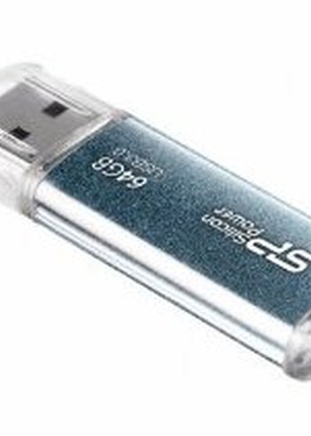 Флеш диск 64Gb Silicon Power Marvel M01 SP064GBUF3M01V1B USB3.0 синий