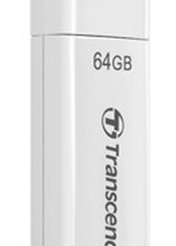 Флеш диск 64Gb Transcend Jetflash 370 TS64GJF370 USB2.0 белый