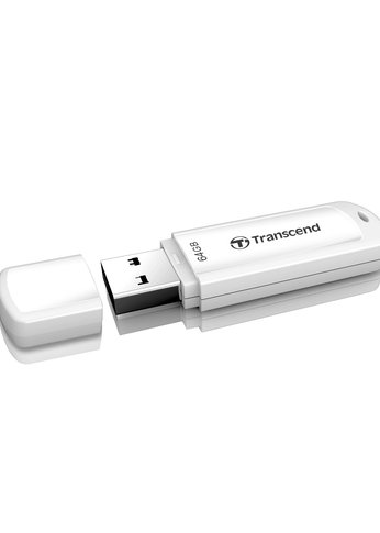 Флеш диск 64Gb Transcend Jetflash 730 TS64GJF730 USB3.0 белый