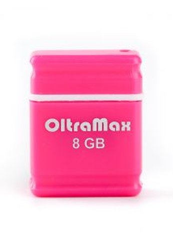 Флеш диск 8Gb OltraMax OM-8GB-50-Pink 2.0 розовый