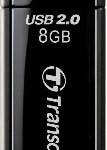 Флеш диск 8Gb Transcend Jetflash 350 TS8GJF350 USB2.0 черный