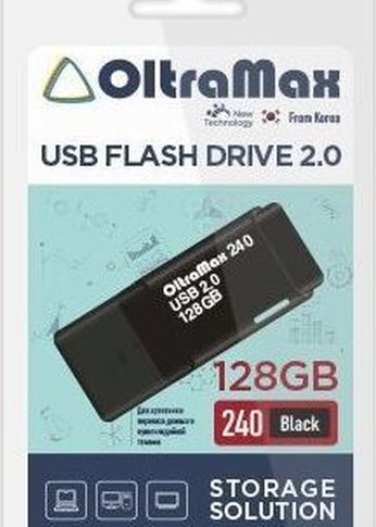 Флеш диск Oltramax OM-128GB-240-Black