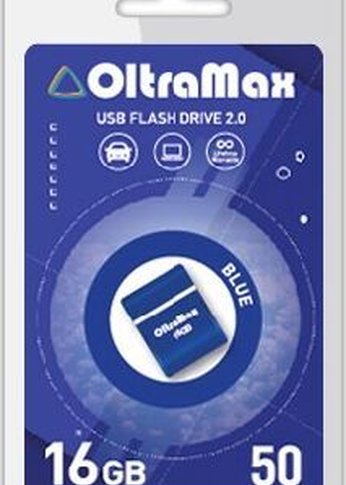 Флеш диск Oltramax OM-16GB-50-Blue 2.0