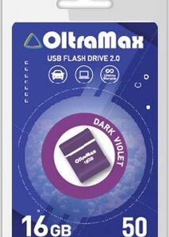 Флеш диск Oltramax OM-16GB-50-Dark Violet 2.0