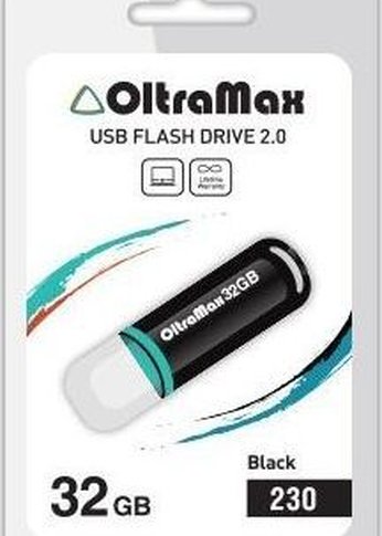 Флеш диск Oltramax OM-32GB-230-черный