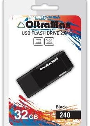 Флеш диск Oltramax OM-32GB-240-черный