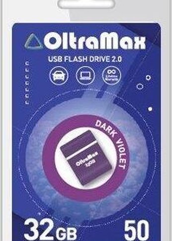 Флеш диск Oltramax OM-32GB-50-Dark Violet 2.0