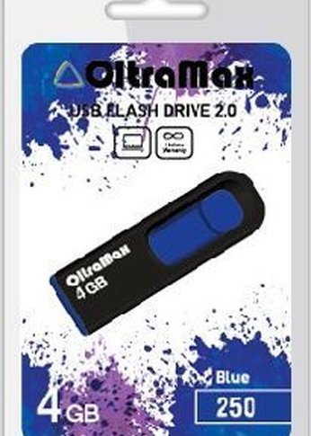 Флеш диск Oltramax OM-4GB-250-синий