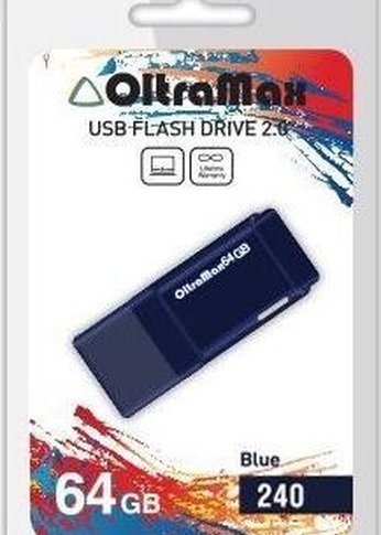 Флеш диск Oltramax OM-64GB-240-синий