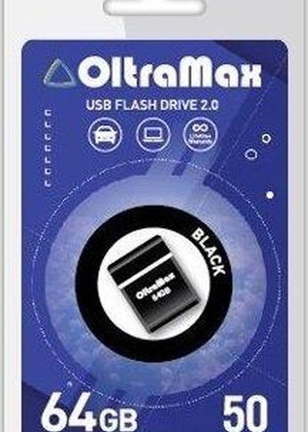 Флеш диск Oltramax OM-64GB-50-Black 2.0