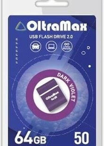 Флеш диск Oltramax OM-64GB-50-Dark Violet 2.0