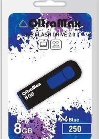 Флеш диск Oltramax OM-8GB-250-синий