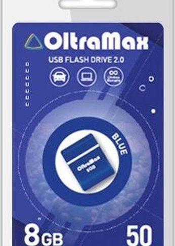 Флеш диск Oltramax OM-8GB-50-Blue 2.0