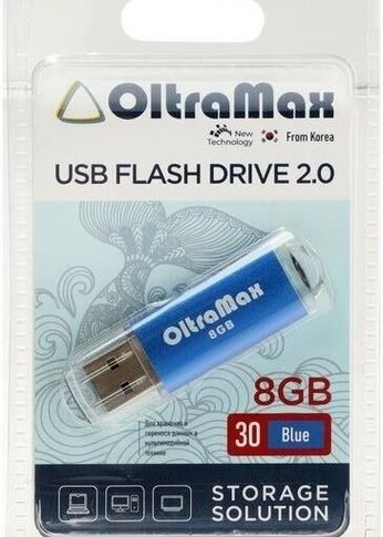 Флеш диск Oltramax OM008GB30-Bl