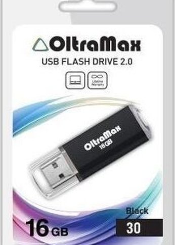 Флеш диск Oltramax OM016GB30-В черный