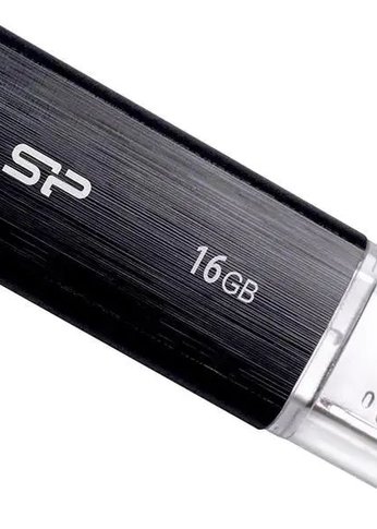 Флеш диск Silicon Power 16Gb Ultima U02 SP016GBUF2U02V1K USB2.0 черный