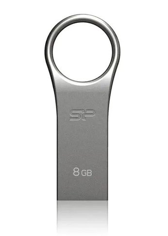 Флеш Диск Silicon Power 8Gb Firma F80 SP008GBUF2F80V1S USB2.0 серебристый