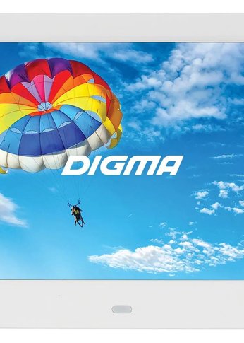 Фоторамка Digma 8" PF-843 IPS 1024x768 белый пластик ПДУ Видео