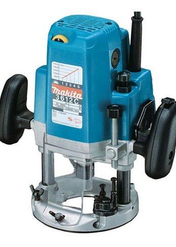 Фрезер Makita 3612C 1850Вт 23000об/мин макс.ход:60мм