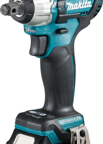 Гайковерт ударный аккумуляторный Makita TW161DWAE патрон:квад.1/2" (кейс в комплекте)