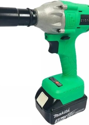 Гайковерт ударный аккумуляторный Zitrek Crusher 20-Li патрон:квад.1/2" (кейс в комплекте) (063-4079)