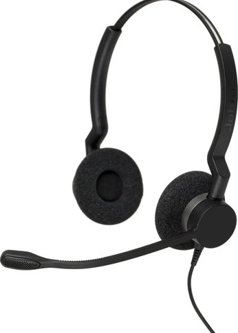 Гарнитура Jabra BIZ 2300 Duo NC черный накладные оголовье (2309-820-104)