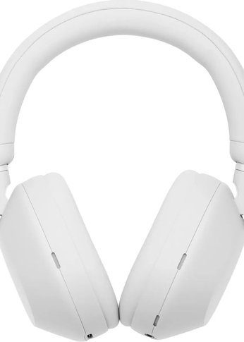 Гарнитура мониторные Sony WH-1000XM5 1.2м белый беспроводные bluetooth оголовье (WH-1000XM5/SC)