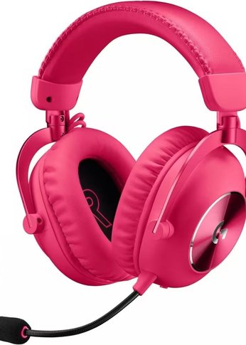 Гарнитура накладная Logitech G Pro X 2 Wireless, Pink [981-001275]