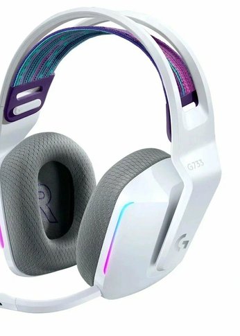 Гарнитура накладная Logitech Headset G733 LIGHTSPEED беспроводная белый (981-000885)