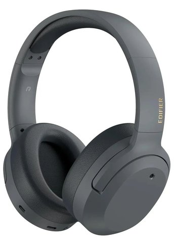 Гарнитура накладные Edifier W820NB PLUS серый беспроводные bluetooth оголовье