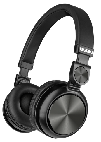 Гарнитура накладные Sven AP-B650MV черный беспроводные bluetooth оголовье (SV-019310)