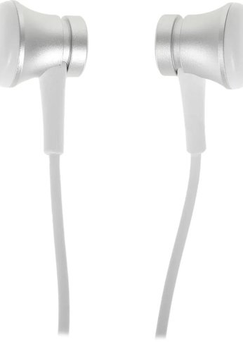 Гарнитура вкладыши Xiaomi Mi In-Ear Basic 1.25м серебристый проводные в ушной раковине (ZBW4355TY/HSEJ03JY)