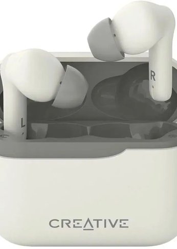 Гарнитура внутриканальные Creative Zen Air Plus бежевый беспроводные bluetooth в ушной раковине (51EF1100AA000)