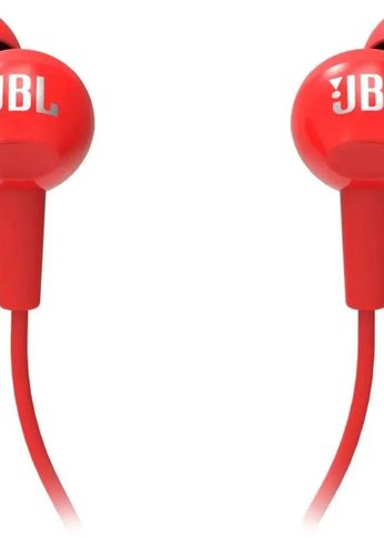 Гарнитура внутриканальные JBL C100SI проводные красный (JBLC100SIURED)