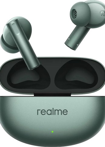 Гарнитура внутриканальные Realme Buds Air 6 зеленый беспроводные bluetooth в ушной раковине (631209000124)