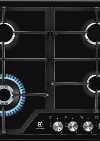 Газовая варочная панель Electrolux EGS6436K черный