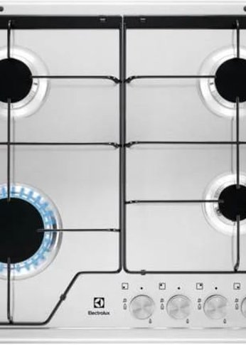 Газовая варочная панель Electrolux KGS6424SX нержавеющая сталь реш. сталь